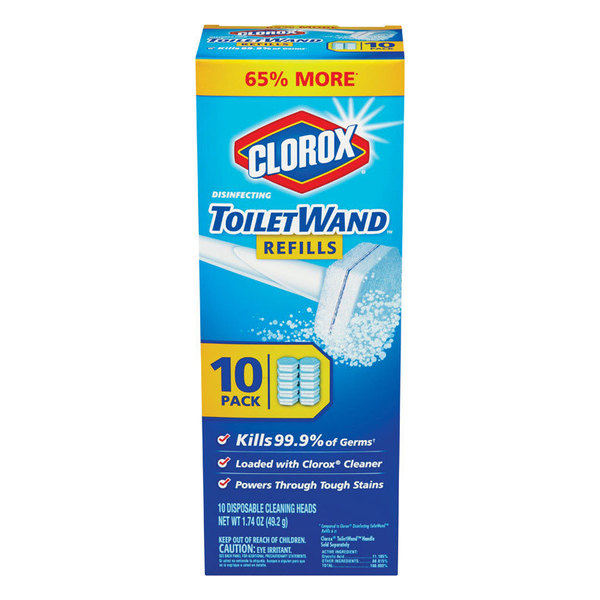 Clorox TOILET WAND REFILL 10PK 1717